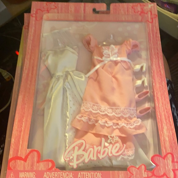 Out of production Barbie Fashions new in box wedding dress & outfit